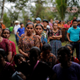 Local residents attend the funeral of Jakelin Caal at her home village of San Antonio Secortez, in Guatemala.